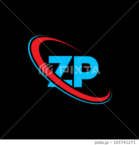 ZP logo monogram with slash style design template 3739738 Vector Art at  Vecteezy