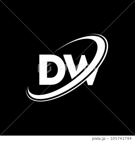 DW D W letter logo design. Initial letter DW linked circle uppercase monogram logo red and blue. DW logo, D W design. dw, d w DW D W letter logo design. Initial letter DW linked circle uppercase monogram logo red and blue. DW logo, D W design. dw, d w 105741794