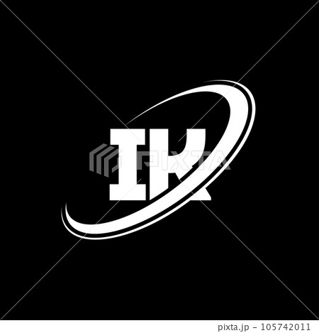 Initial Letter IK Logo Template Design Royalty Free SVG, Cliparts, Vectors,  and Stock Illustration. Image 109594331.