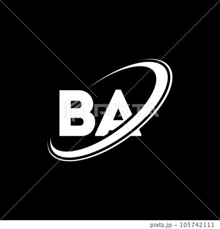 BA logo Design. Premium Letter BA Logo Design with water wave concept Stock  Vector Image & Art - Alamy