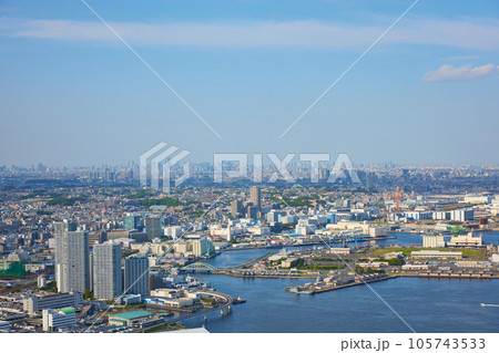 東京と横浜 105743533