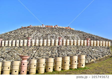 古墳 三ツ城古墳 広島 古墳 三ツ城古墳 広島 105745672