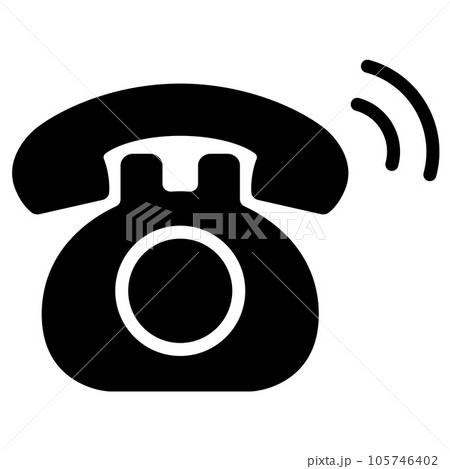 電話のアイコン 電話のアイコン 105746402