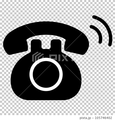 電話のアイコン 電話のアイコン 105746402