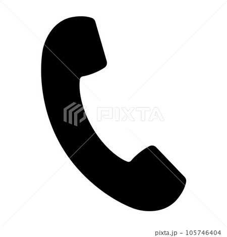 電話のアイコン 105746404