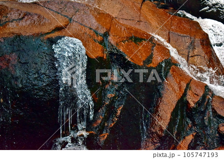 妹背の滝 広島 滝 氷瀑 妹背の滝 広島 滝 氷瀑 105747193
