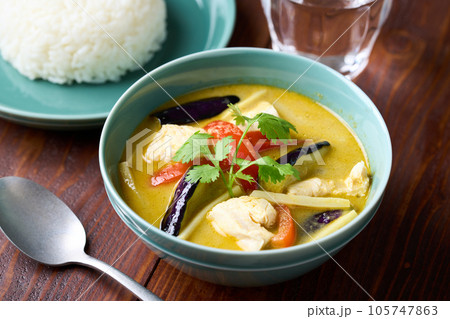 グリーンカレー 105747863