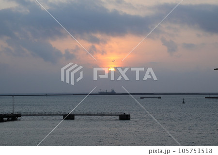 那覇港日没 那覇港日没 105751518