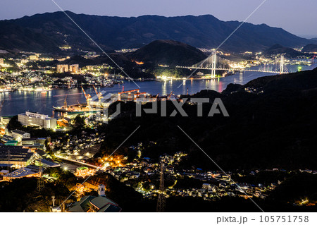 稲佐山の夜景 稲佐山の夜景 105751758