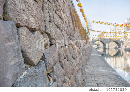 眼鏡橋ハートストーン 105752039