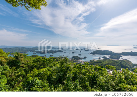 長崎県　九十九島 105752656