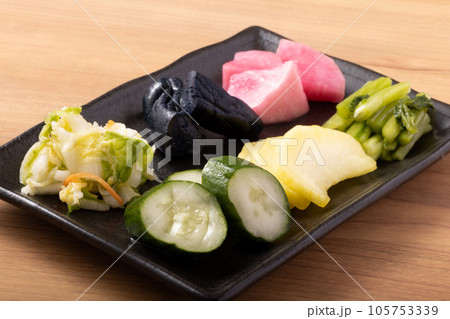 漬け物　盛り合わせ 105753339