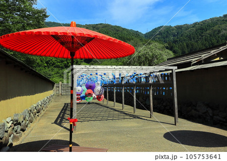 【福井県】晴天の一乗谷朝倉氏遺跡（朝倉館跡） 105753641