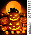 ハロウィンかぼちゃ2 105755867