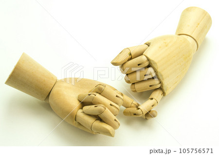 ハンドモデル　指切りげんまん 105756571