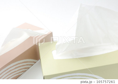 ティッシュ, 箱ティッシュ, ちりかみ, 生活, 生活用品, ティッシュペーパー, 日用品, 日常品 105757261