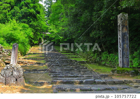 【福井県】平泉寺白山神社の参道 105757722
