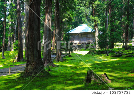 【福井県】平泉寺白山神社の拝殿 105757755
