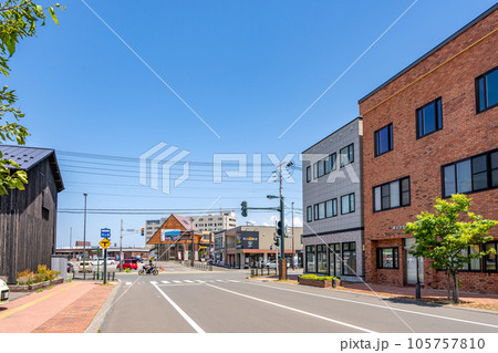 富良野駅前 東5条通 日の出町 富良野駅前 東5条通 日の出町 105757810
