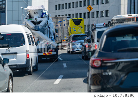 《東京都》交通渋滞・首都高速ラッシュアワー 《東京都》交通渋滞・首都高速ラッシュアワー 105759390