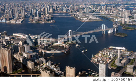東京都心　空撮 105760467