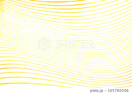 掠れた線で描いたランダムな光り輝くゴールドラインと明るい背景 105760506