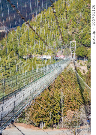 谷瀬の吊り橋【十津川村・奈良県】 105761126
