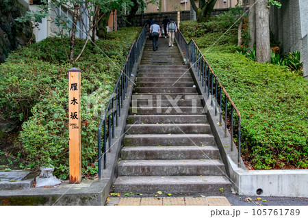 東京都港区麻布台の雁木坂 東京都港区麻布台の雁木坂 105761789