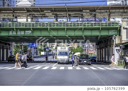 東京の都市風景 五反田 東京の都市風景 五反田 105762399