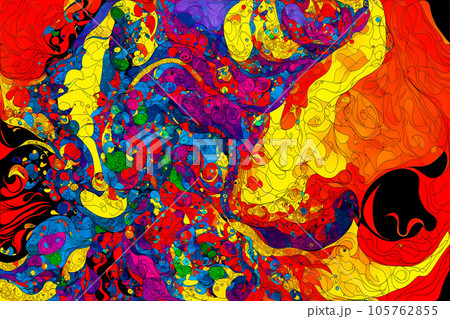 抽象画は、具体的な対象物を描写しない絵画です。抽象画は、形、線、色