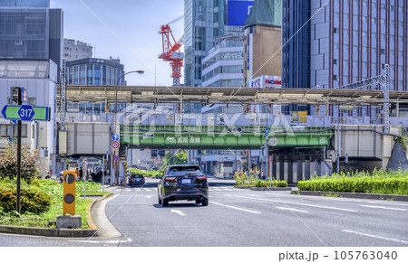 東京の都市風景 五反田 東京の都市風景 五反田 105763040