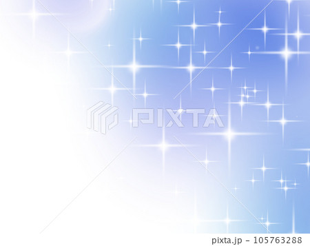 水彩背景キラキラ夜空 105763288