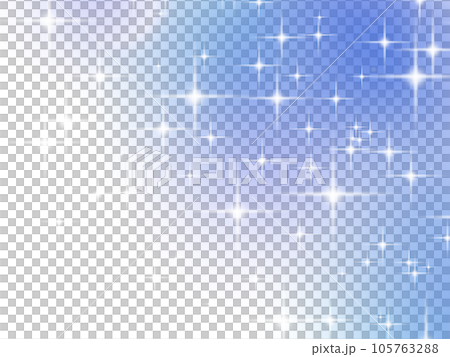 水彩背景キラキラ夜空 105763288