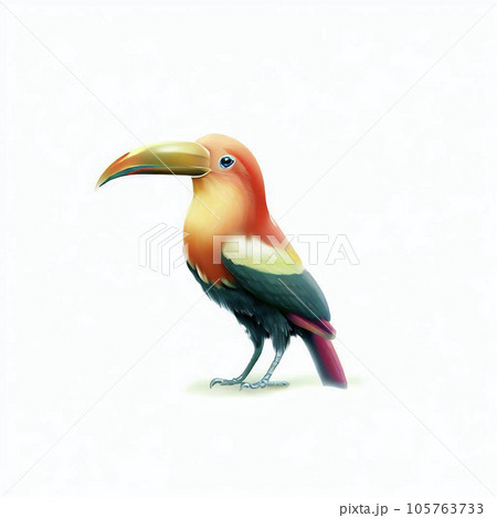 カラフルな南国の鳥 105763733