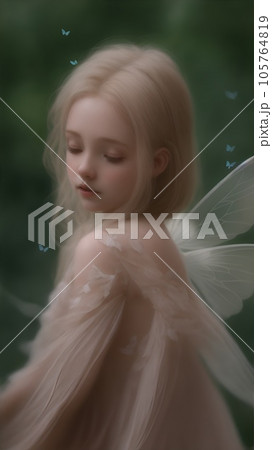 幻想的な妖精のイラスト 105764819