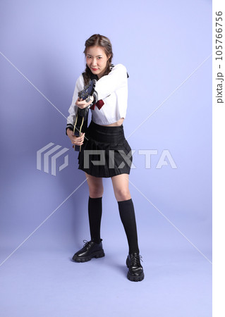 Asian Student Girl 105766756
