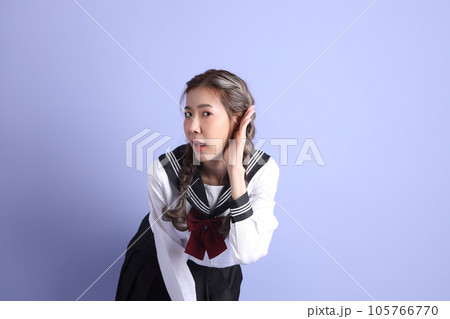 Asian Student Girl Asian Student Girl 105766770