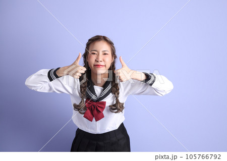 Asian Student Girl 105766792