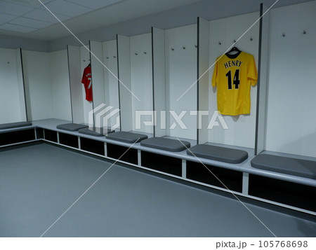リヴァプール Anfield スタジアム 選手更衣室 105768698