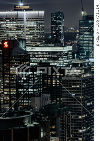モントリオールの夜景(コンディアロンク) モントリオールの夜景(コンディアロンク) 105771114