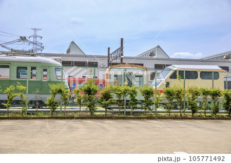 岡崎市、名鉄舞木検査場の保存車輌群 岡崎市、名鉄舞木検査場の保存車輌群 105771492