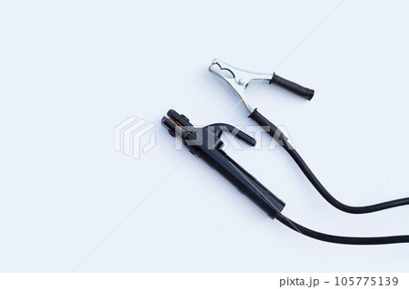 Welding equipment on white background. 105775139