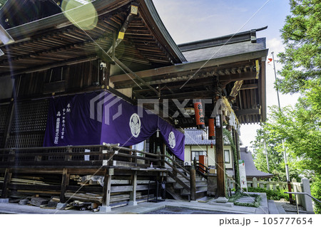 福井　毛谷黒龍神社　拝殿　福井県福井市 105777654