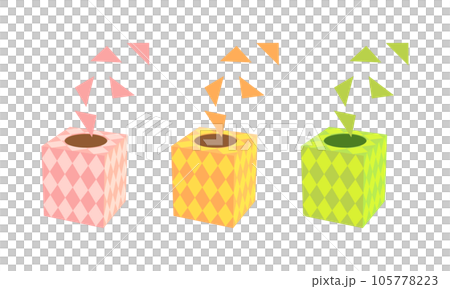 三角くじのイラスト 105778223