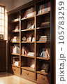 AI画像　本棚イメージ 105783259