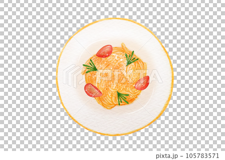 Tomato pasta 105783571