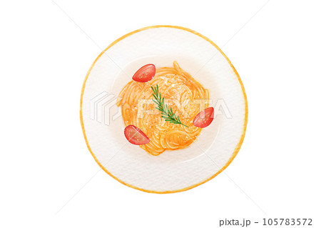 トマトパスタ トマトパスタ 105783572