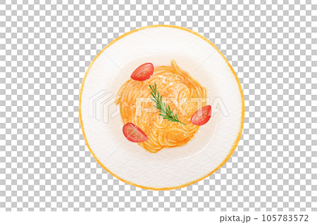 トマトパスタ トマトパスタ 105783572