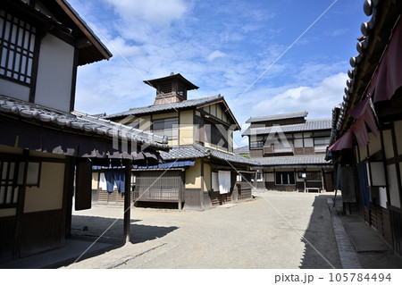 江戸時代の町並み 江戸時代の町並み 105784494