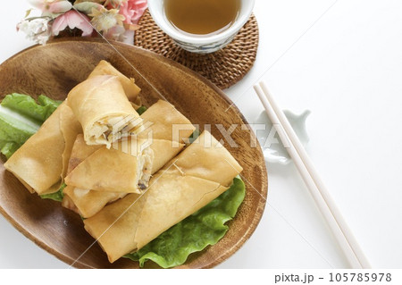 春巻きで飲茶 105785978